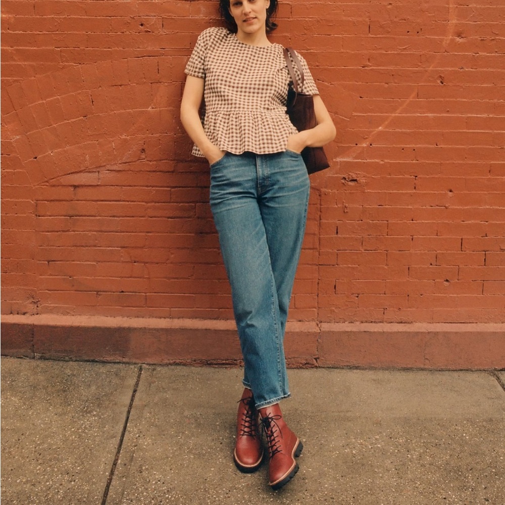 Madewell Balloon Jeans in Corson Wash